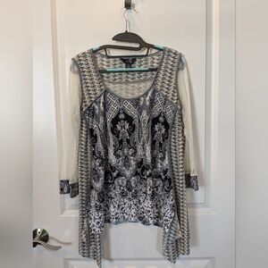 Women's Zion Long Sleeve Blouse, Size Large